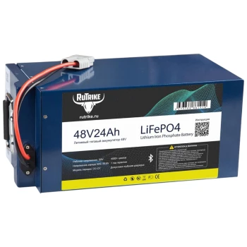 Аккумуляторная батарея литиевая Rutrike LiFePO4 (48V/24Ah/30А BT)