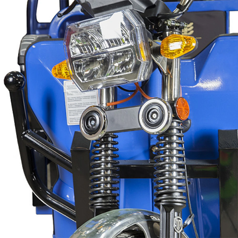 Грузовой электротрицикл Rutrike Габарит 1700 60V1200W синий матовый 10